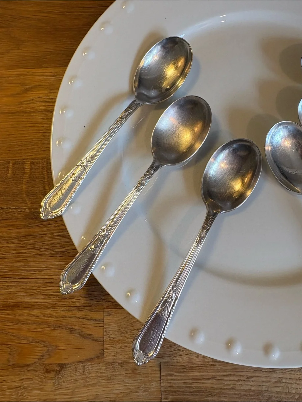 6 Spoons 6 3/4” Masterpiece by Holmes and Narver